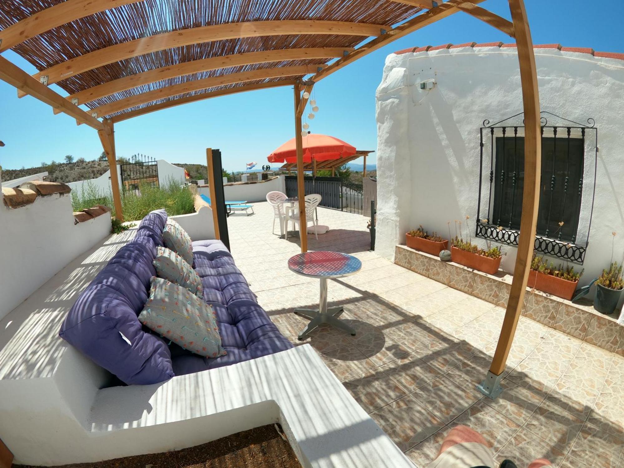 Cortijo Naturista Con Vistas-Clothing Optional Oria Exterior foto