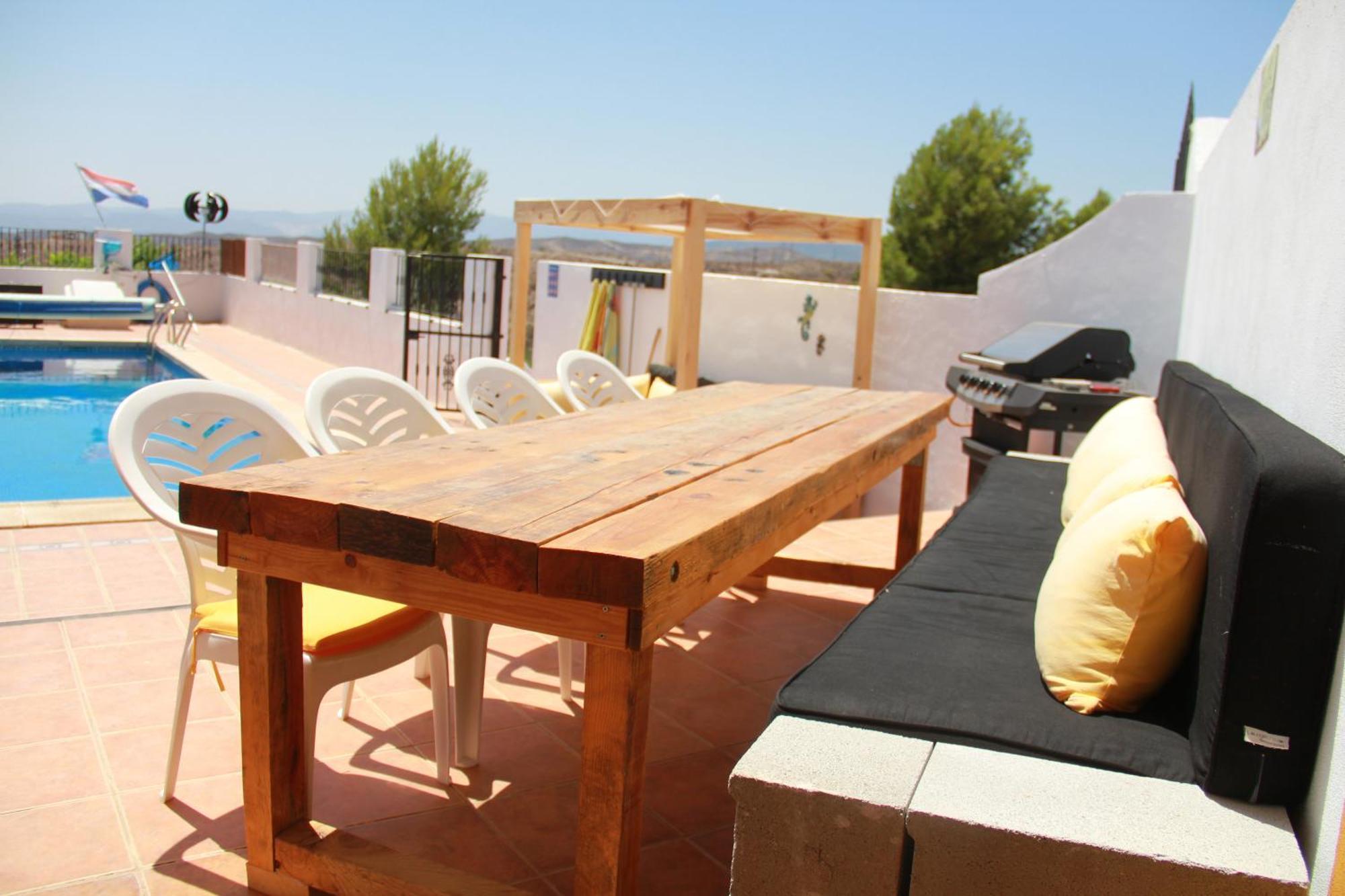 Cortijo Naturista Con Vistas-Clothing Optional Oria Exterior foto