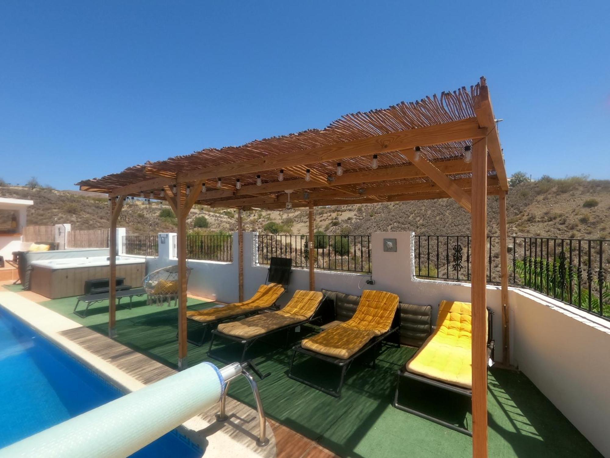 Cortijo Naturista Con Vistas-Clothing Optional Oria Exterior foto