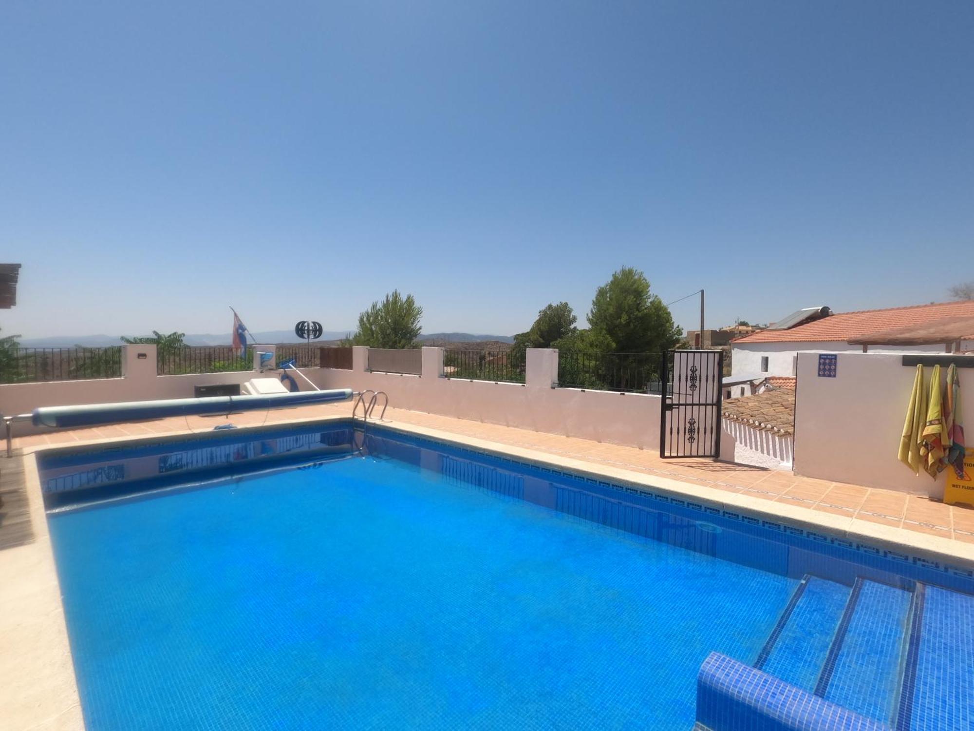 Cortijo Naturista Con Vistas-Clothing Optional Oria Exterior foto